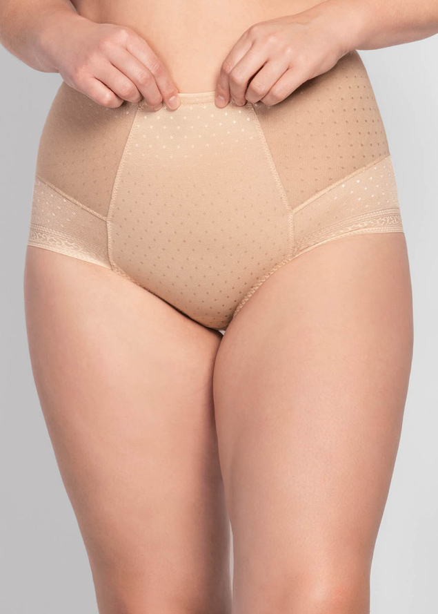 Culotte Taille Haute Ulla Dessous Biscuit